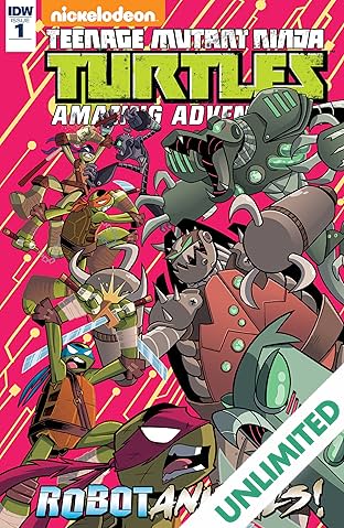 Teenage Mutant Ninja Turtles: Amazing Adventures: Robotanimals! #1 (of 3)